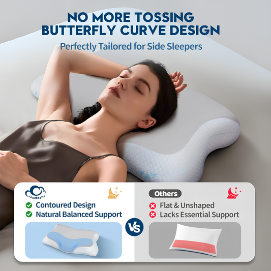 Vivreé™ Side Sleep – Memory Foam Pillow