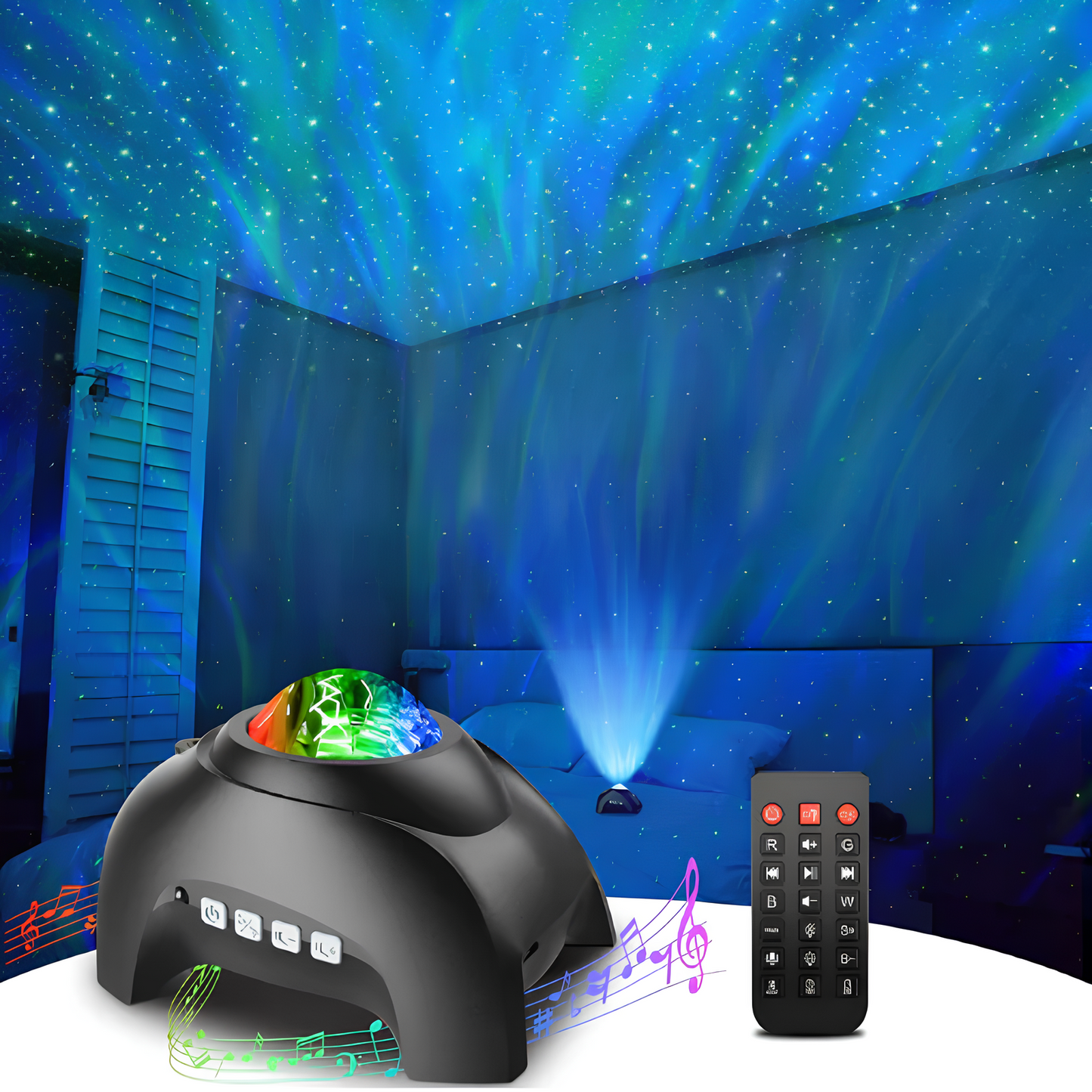 Vivreé™ Light Star – Galaxy Projector Speaker